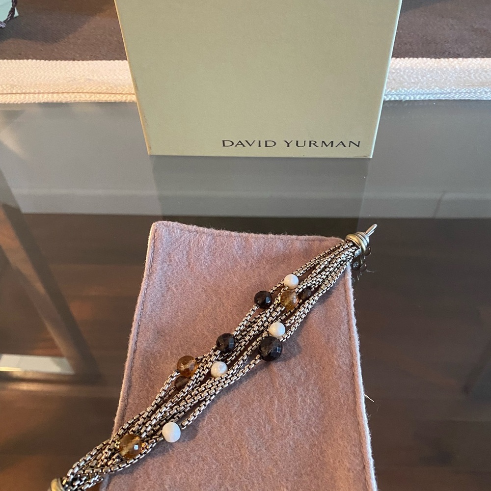 David Yurman Multi-Strand Beaded Bracelet